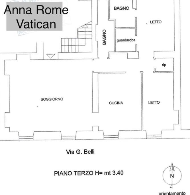 Apartamento Anna Vatican Luxury Roma
